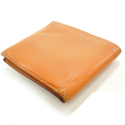 Hermes men's wallet billfold